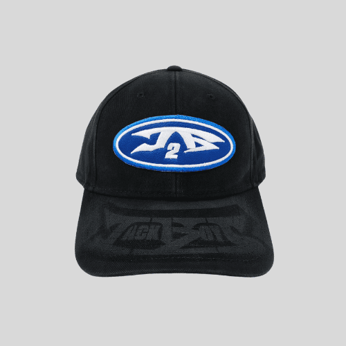 Front view of JACKBOYS 2 PACK C3 black hoodie