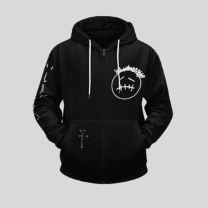 Cactus Jack Face Travis Scott Minimalistic Hoodie