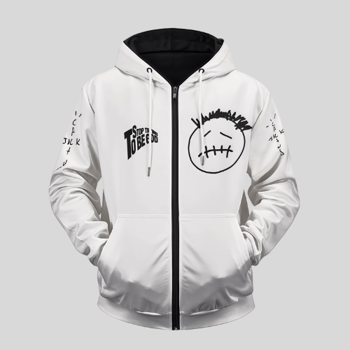 Travis Scott Look Mom White Hoodie Travis Scott Look Mom White Hoodie Trend ion United State or Unisex