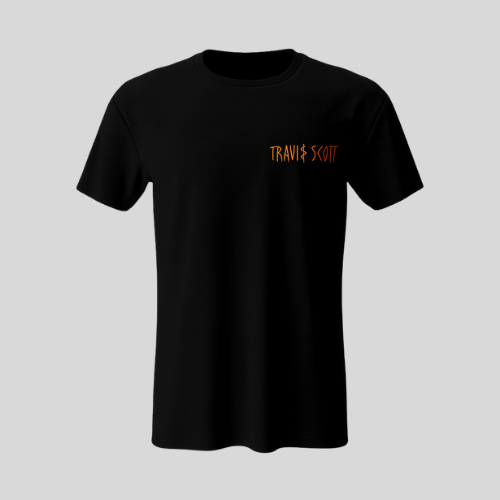 Travis Scott Sinster T Shirt New Design in Black Color