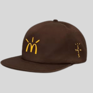 Front view of Travis Scott x McDonald's Cactus Arches Hat
